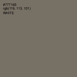 #777165 - Limed Ash Color Image